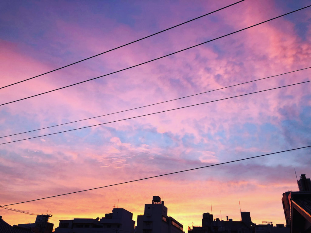 夕焼け